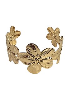 Bracelete De Punho - BR036 | Dourado