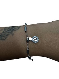 Bracelete De Punho - BR049 | Prata