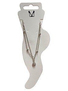 Tornozeleira - T1 | Prata