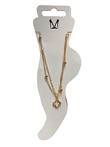 Tornozeleira - T2 | Dourada