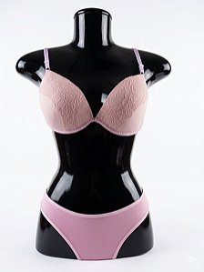 Conjunto Lingerie - Rosa Claro