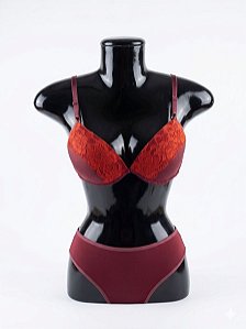 Conjunto de Lingerie - Marsala 1