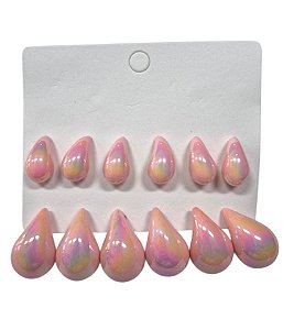 Brinco BR16 - Rosa Bebê