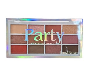 Paleta de Sombras 12 Cores | Lua & Neve - Party - Cor A