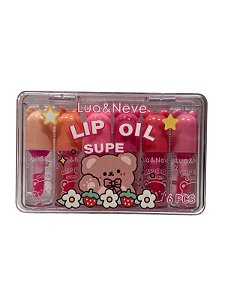 Kit de Lip Oil - Cor 01 a 06 | Lua e Neve