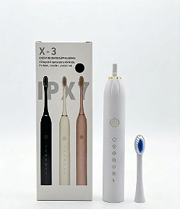 Escova de Dentes Elétrica Sônica X-3 | Branca