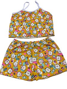 Pijama - Gatos e Coelhos | Tamanho Único