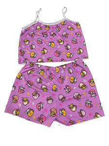 Pijama - Gatinhos na Xicara| Tamanho Único