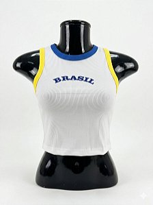 Semi Cropped Brasil - M1 | Tamanho M