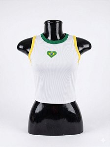 Semi Cropped Brasil - M4 | Tamanho M