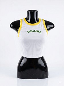 Semi Cropped Brasil - M15 | Tamanho M
