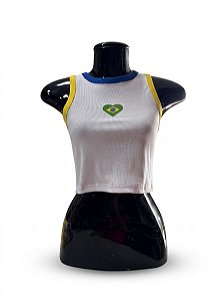 Semi Cropped Brasil - M19 | Tamanho M