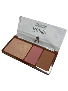 Paleta Really | Contorno, Blush e iluminador - Cor 02 | Playboy