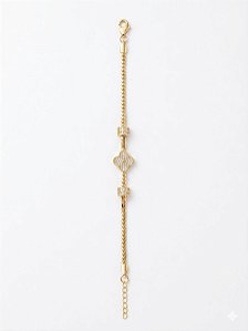 Colar Folheado - Dourado | F6