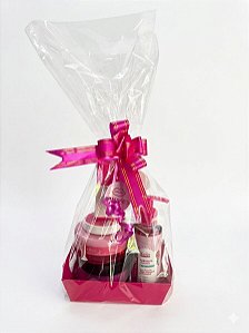 Cestinha dia dos Namorados - Rosa Pink