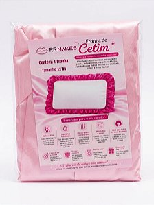 Fronha de Cetim | Rosa - RRmakes