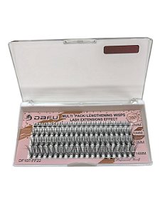 Cartela de Cílios Tufinhos - 20P MISTO | DAFU