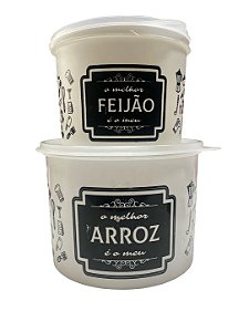 Kit 2 Potes | Preto