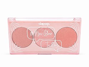 Paleta de Iluminador - Meu Glow Tá On – Cor B | Dapop