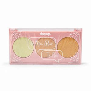 Paleta de Iluminador - Meu Glow Tá On – Cor A | Dapop