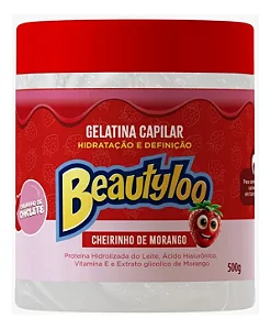 Gelatina Capilar Morango Beautyloo - FaceBeautiful