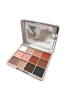 Paleta de Sombra - Eyeshadow 12 Cores | Miss France - cor 04