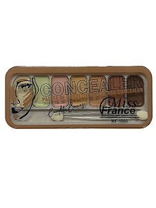 Paleta De Corretivo - 7 Cores Concealer | Miss France - 01