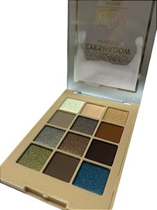 Paleta de Sombra - 12 Cores Eyeshadow MF-1165 | Miss France - 02