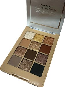 Paleta de Sombra - 12 Cores Eyeshadow MF-1165 | Miss France - 03