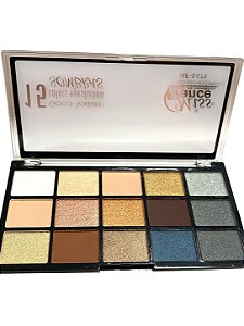 Paleta 15 Colors Eyeshadow | Miss France - 04