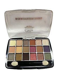 Paleta 18 Colors Eyeshadow | Miss France - 02
