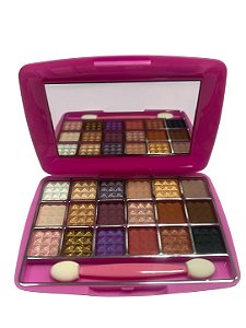 Paleta De Sombra 18 Cores (Rosa) | Miss France - 03