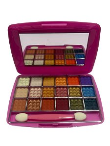 Paleta De Sombra 18 Cores (Rosa) | Miss France - 04