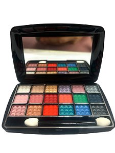Paleta De Sombra 18 Cores (Preta) | Miss France - 03