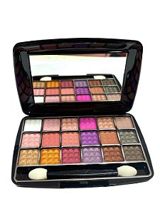 Paleta De Sombra 18 Cores (Preta) | Miss France - 04