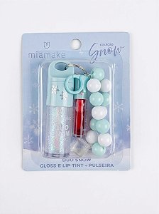 Gloss e Lip Tint - Azul | Mia make