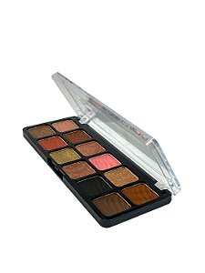 Paleta de Sombras 12 cores | Hello Mini- cor 1