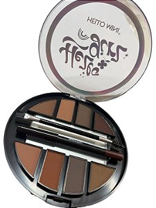 Paleta de Sobrancelha- 8 cores + lápis | Cor 01 - Hello Mini