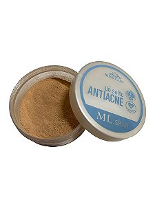Pó Solto Antiacne Cor Médio - Miss Lary