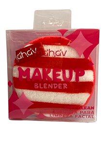 Esponja Para Limpeza Facial | Mahav - Vermelho Listrada