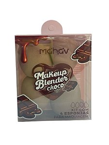 Kit De Esponja Makeup Blender Choco | Mahav