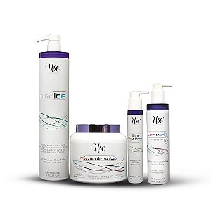 KIT RESTAURAÇÃO CAPILAR / RESTAURA O BRILHO, MALEABILIDADE, FORÇA, ELIMINA O FRIZZ.