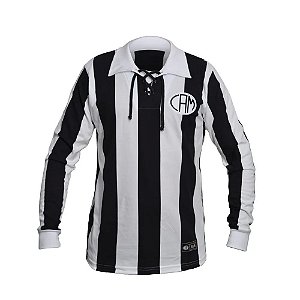 Camisa retrô Juventus da Mooca Branca Cordinha