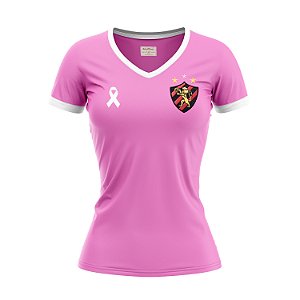 Camisa Retrô Feminina Sport Recife Outubro Rosa