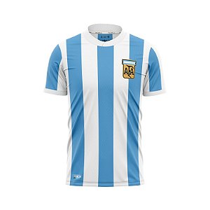 Camisa Retrô Argentina 1978 Listrada