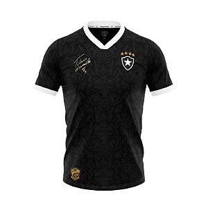 Camisa Retrô Botafogo Especial Túlio Maravilha Preta
