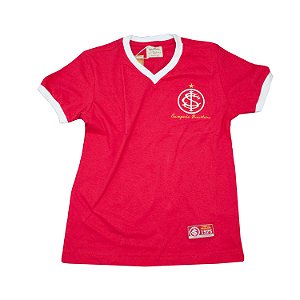 Camisa Retrô Juvenil Internacional 1975