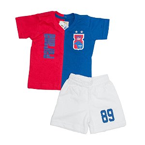 Kit Infantil Camisa Retrô Paraná 1989