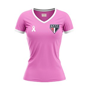 Camisa Feminina São Paulo Outubro Rosa