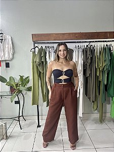 Calça em linho